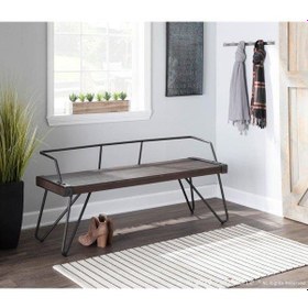 Resim Bahçe Bankı Balkon Bankı Ahşap Bank Modelleri Ahşap 