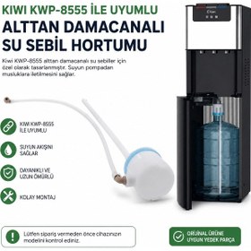 Resim Kiwi Kwp-8555 İle Uyumlu Alttan Damacanalı Su Sebil Hortumu 