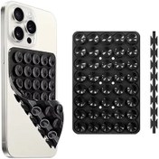 Resim Goldenqian Silikon Vantuz Telefon Montajı Eller Serbest Mobil Stand Uçak Seyahat Temel Herhangi Bir Akıllı Telefonla Uyumlu 3 3 