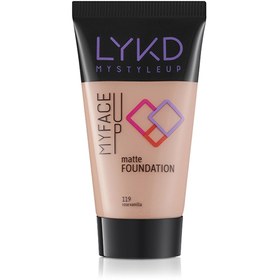 Resim LYKD Mat Fondöten 119 Rose Vanilla 