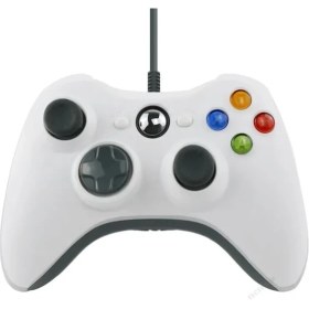 Resim Kepang Kablolu Beyaz Gamepad Xbox 360 Kablosuz Denetleyicisi Xbox 360 Controle Kablosuz Joystick XBOX360 Oyun Denetleyicisi Gamepad Joypad (Yurt Dışından) 