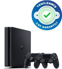 Resim Playstation 4 Slim 1Tb Çift Kol Yenilenmiş 