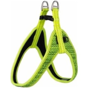 Resim Rogz Utility Fast Fit Tuig S Geel Göğüs Tasması Lime 