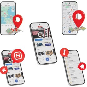 Resim GP KOMPOZİT GP Garaj TKP001 Motosiklet Takip Ve Güvenlik Sistemi + 1 Yıllık Lisans 