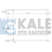 Resim KALE 375300 Klima Radyatoru (Audi: A6 2.7Tdi 3.0Tdi 4.2Fsi 3.1Fsi 2.0Tfsi 2.8Tfsi 05-11 ) (WA669917) 