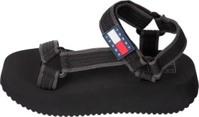 Resim Tommy Hilfiger TJW EVA SANDAL, BDS Siyah Kadın Terlik 