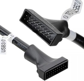 Resim Usb 2.0 usb 3.0 çevirici 9 pin 19 pin çevirici 9 pin dişi 19 pin erkek çevirici 