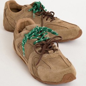 Resim Luvi Shoes Serena Bej Süet Hakiki Deri Kadın Spor Ayakkabı Süet Bej 