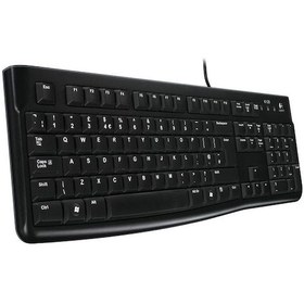 Resim Logıtech K120 Q Usb Kablolu Klavye Siyah 920-002505 04762554 