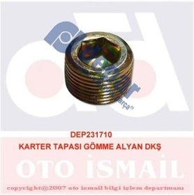 Resim Karter Tapası Gömme Alyan Dkş 25 Adet 