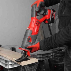 Resim Çift Bataryalı Tilki Kuyruğu Testere Şarjlı Akülü Kemik Demir Ahşap Kesme Makinesi Garantili 