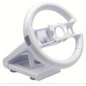 Resim Meridiangoods White Multi Açı Ayarlanabilir Nintendo Wii Direksiyon Standı Dayanıklı Taşınabilir Oyun Aksesuarı 
