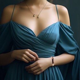 Resim Şık Boho-Şık Bakır Manşet Bilezik - Günlük Kıyafetler & Hediye İçin Mükemmel 