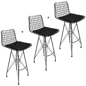 Resim Knsz masa sandalye takımı hem105zengin cvzsyh 120*040 3 sandalye syhsyh 