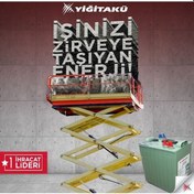 Resim 6 Volt 225 Ah-Amper Deep Cycle Series Akü Yffp6-225 Yiğit Akü 