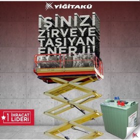 Resim 6 Volt 225 Ah-Amper Deep Cycle Series Akü Yffp6-225 Yiğit Akü 