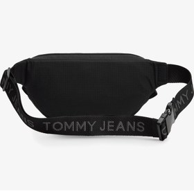 Resim Tommy Hilfiger Erkek Siyah Bel Çantası (AM0AM14280-BDS) 