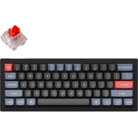 Resim Keychron V4 Qmk Custom - Keychron K Pro Red Switch -Rgb- Hot Swap - Mechanical Keyboard Full Assembled -Carbon Black 