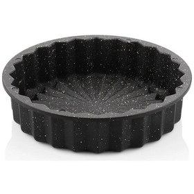 Resim Hanımeli Döküm Kek Turta Kalıbı 28cm Renkli 