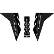 Resim GP KOMPOZİT Gp Kompozit Honda Nc 750 X 2021-2024 Uyumlu Tank Pad Seti Nardo Gri 