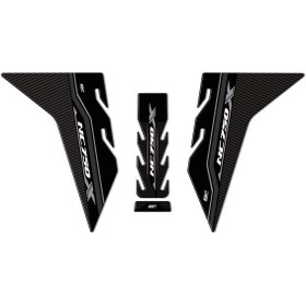 Resim GP KOMPOZİT Gp Kompozit Honda Nc 750 X 2021-2024 Uyumlu Tank Pad Seti Nardo Gri 