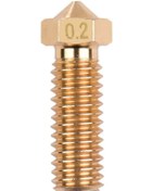 Resim Koodmax 2 Adet 3d Yazıcı Extruder M6 Filament 1.75mm / 0.2mm Baskı Kafası Volkan Nozzle 