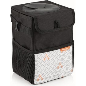 Resim Gezenbebe Araba İçin Çöp Çantası Siyah 