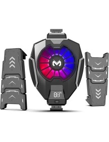 Resim Dijital Göstergeli Kablolu iPad Tablet Uyumlu Soğutucu Gamer Oyuncu Radyatör Soğutma Fan 