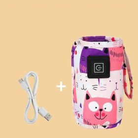 Resim Empressco Zigver USB Biberon Süt Su Isıtıcı Seyahat Arabası Yalıtımlı Çanta Bebek Biberon Isıtıcı Yenidoğan Bebek Taş - Fiyatı, Yorumları 