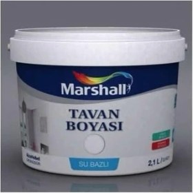 Resim Marshall Tavan Boyası Beyaz Renk Su Bazlı 3,5 kg Kolay Uygulama Özelliğiyle 