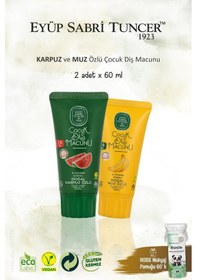 Resim Est Muz, Karpuz Ve Ananas Özlü Çocuk Diş Macunları 60 Ml, Rosie Hediye 86756595 