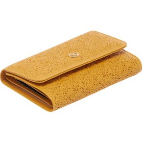 Resim Sarı Deri Kadın Cüzdan - S1CB00005788-E96 