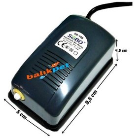 Resim Sobo Sb-108 Akvaryum Hava Motoru 2.5w 3 Litre Minimum 