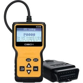 Resim Obd Araç Teşhis Arıza Tespit Cihazı LCD Ekran 