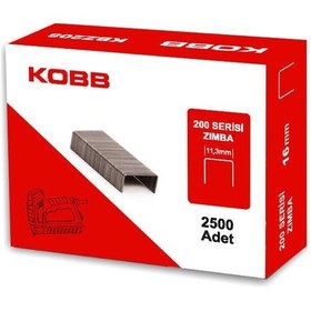 Resim Kobb KBZ216 16 MM 2500 Adet 200 Serisi Ağır Hizmet Tipi Zımba Teli 