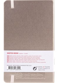 Resim Talens Sketchbook Sert Kapak Eskiz Çizim Defteri 13x21 Cm. Şampan 