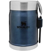 Resim Stanley The Legendary Klasik Paslanmaz Çelik Kaşıklı Yemek Termosu 0,4 L Asker Yeşili 