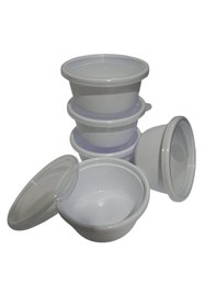 Resim Hobby Life Tick Tock Hava Sızdırmaz Saklama Kabı 5'li Set 5 x 250 Beyaz 