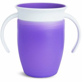 Resim Munchkin Mucize 360° Alıştırma Bardağı 6 ay+ 207 ml Mor 