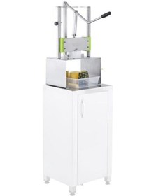 Resim Cancan Ananas Soyma Ve Dilimleme Makinesi 