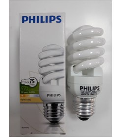Resim Philips 15w Tasarruflu Ampül/sarı Işık-2700k/e27-kalın Duy (DAR MODEL) 970 Lumen 