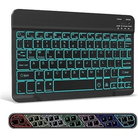 Resim Valkyrie BL30 Bluetooth Kablosuz RGB Klavye 