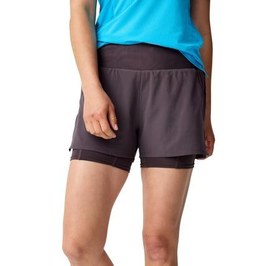 Resim Brooks High Point 3 İnc 2-In-1 Short 2.0 Kadın Şort Ve Kapri Gri 