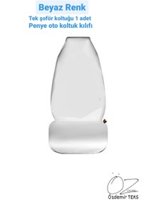 Resim Öziron Tek Şoför Koltuğu 1 Adet Ön Servis Kılıfı 
