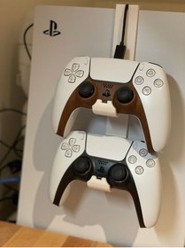 Resim Genel Markalar Özel Tasarım Ps5 Uyumlu 2'li Kol Tutucu Aparat, Ps5 Konsol Aparatı, Ps5 Joystick Standı 