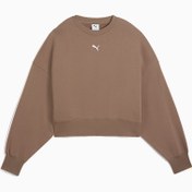Resim Wardrobe ESSENTIALS Kadın Geniş Kesim SWEATSHIRT 