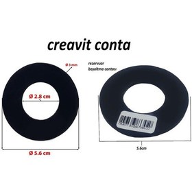 Resim Creavit Gömme Rezervuar Boşaltma Contası 