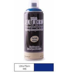 Resim Artdeco Sprey Akrilik Boya 400 Ml Ultramarine 445 