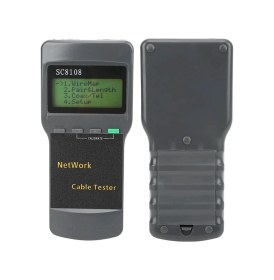 Resim Dijital Kablo Tester Sc8108 Dijital Rj45 Network Kablo Test Cihazı 
