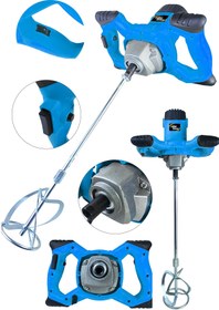 Resim Spech Power Çelik Aksam 2000 Watt Tam Profesyonel Devir Ayarlı Alçı Boya Çimento Harç Karıştırıcı Mikser 